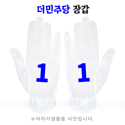 더불어민주당 선거장갑