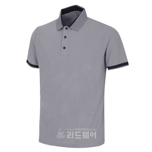 LPA499 - 카치온 투톤 배색 반팔