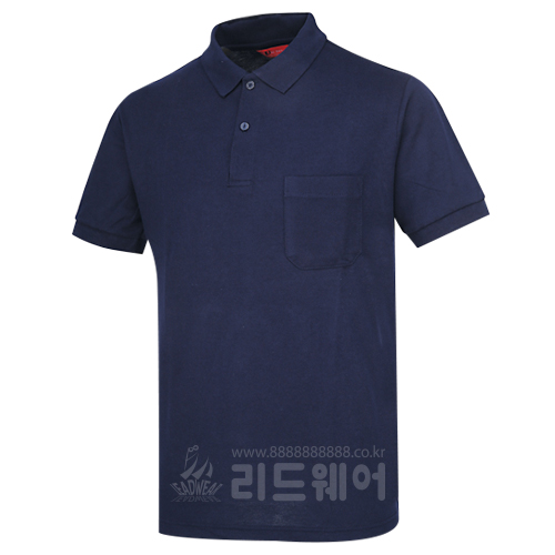 LPB130 - 20수 순면 폴로 반팔 (주머니 有)