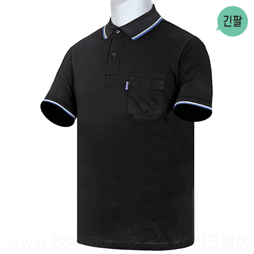 LPD172  -  32수 특수가공 PK 긴팔 (주머니)