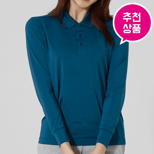 LPC238 - 쿨론 고급 스판 카라 긴팔