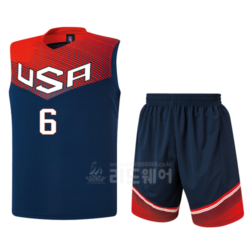 LSA184 - 농구복 세트 미국대표팀