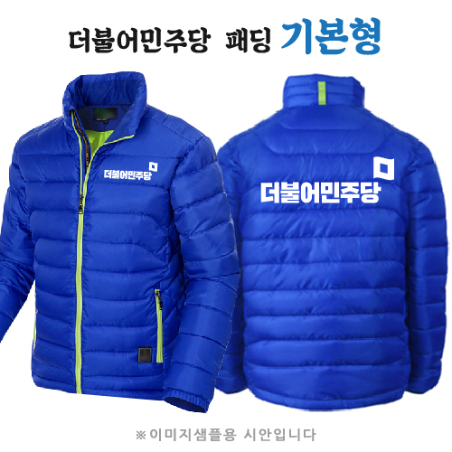 더불어민주당 패딩 기본형