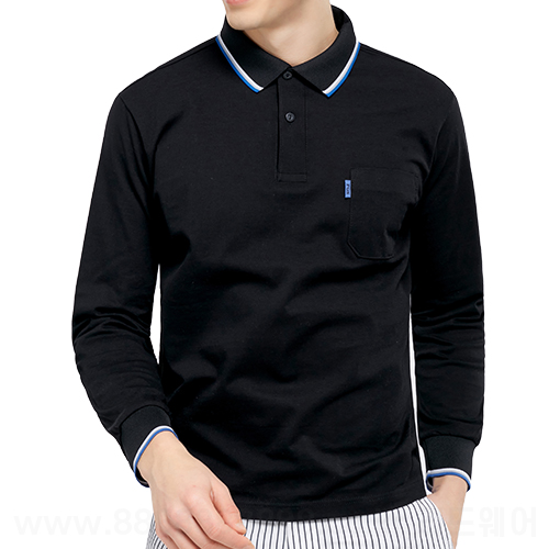 LPD172  -  32수 특수가공 PK 긴팔 (주머니)